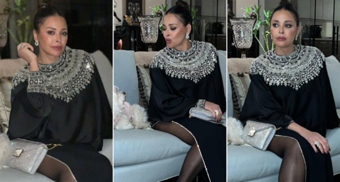 «سحر الأناقة يسرق الأضواء» داليا البحيري تخطف الأبصار بإطلالة مبهرة في حفل زفاف دعاء رجب بالصور