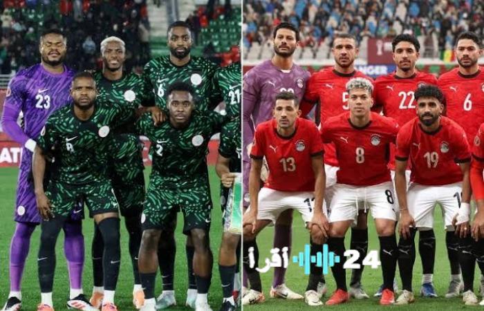 مشاهدة بث مباشر مباراة مصر ونيجيريا اليوم كأس أمم إفريقيا
