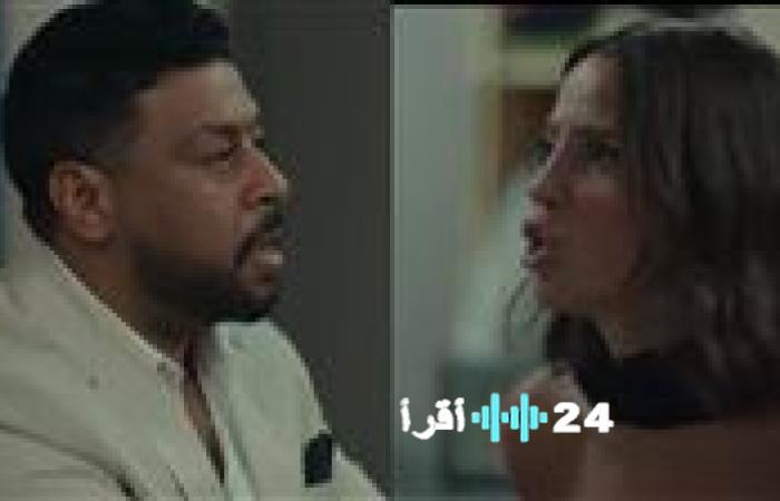 مريم تكشف زواج جمال من الخادمة في الحلقة الثانية من مسلسل قسمة العدل