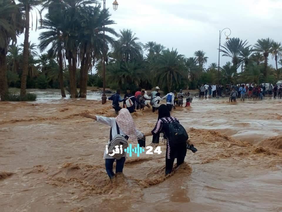 قرار تمديد تعليق الدراسة في جماعات قروية بإقليم اليوسفية بسبب التقلبات الجوية