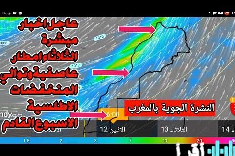 «احذروا التقلبات الجوية» الأرصاد تحذر من أمطار ورياح قوية تؤثر على الملاحة اليوم الإثنين 12 يناير 2026