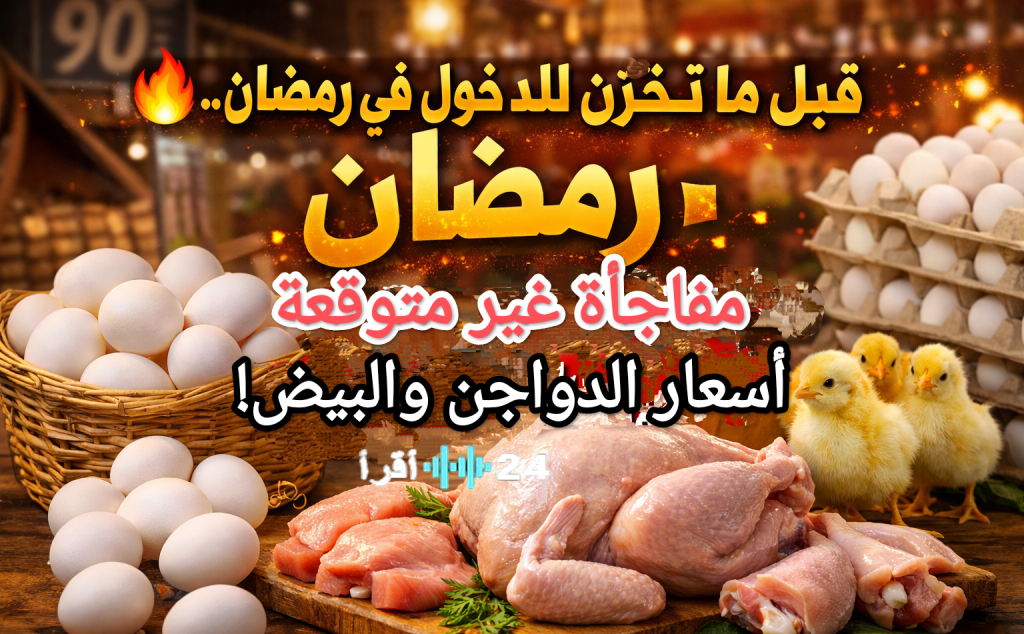 «تغيرات سعريّة مفاجئة في أسواق الدواجن والبيض: ماذا ينتظر المستهلكون قبل رمضان؟»