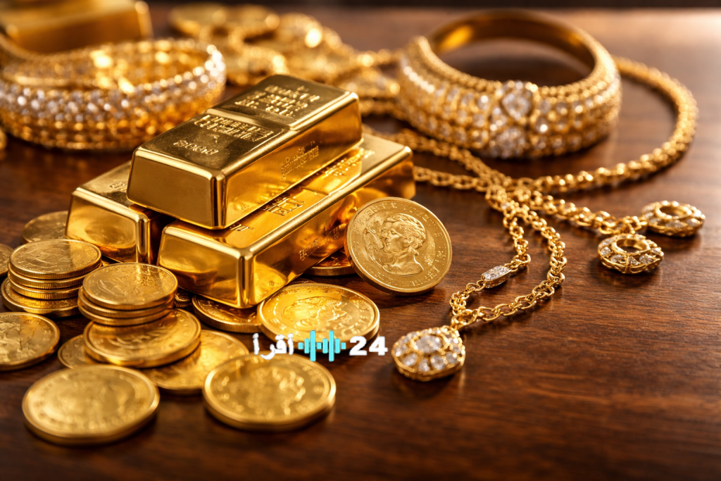 «انخفاض أسعار الذهب في مصر اليوم: عيار 21 يخسر قوته والجنيه الذهب ينخفض في انتظار تطورات الأسواق العالمية»