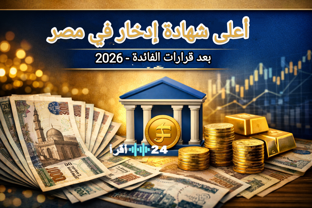 «استثمر 100 ألف جنيه: ما هو العائد الشهري الأعلى من الشهادات في مصر بعد رفع أسعار الفائدة؟»