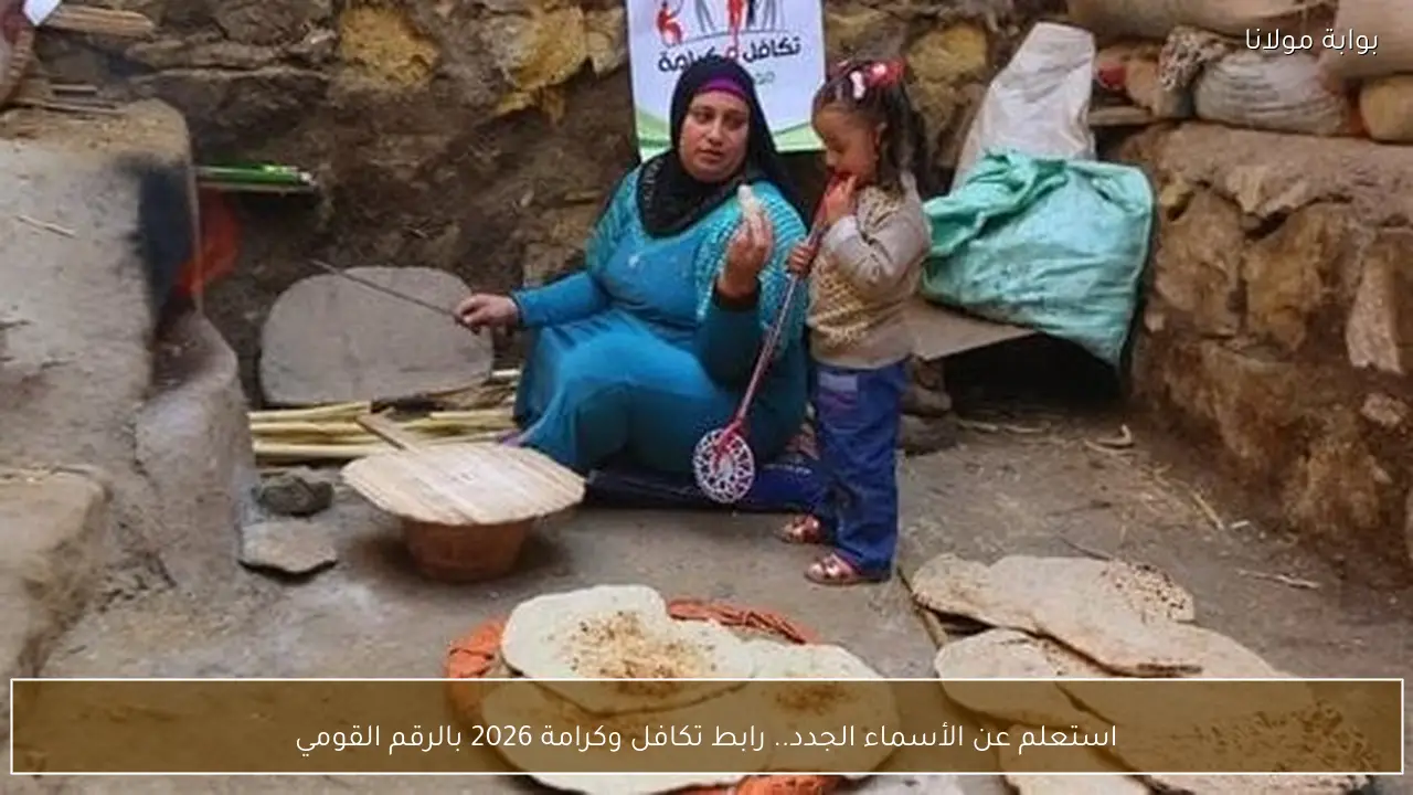 رابط استعلام تكافل وكرامة 2026 الكشف عن أسماء المستفيدين الجدد بالرقم القومي