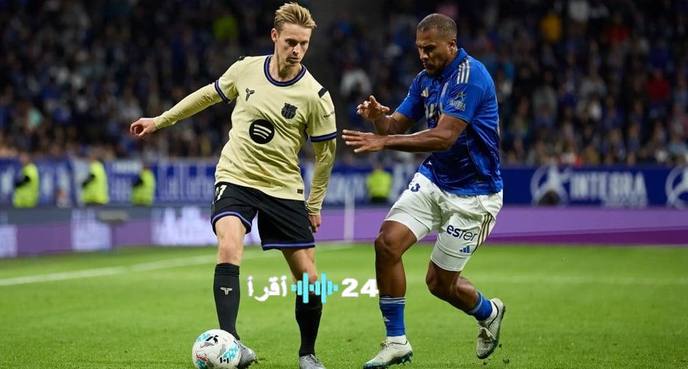 التشكيلات المنتظرة لمباراة برشلونة أمام ريال أوفيدو