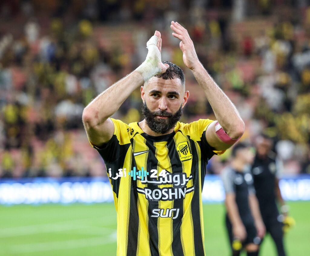 بنزيما في تدريبات الاتحاد ومصير حضوره لمواجهة النجمة