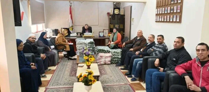 حملة تضامن في بني سويف توزع 450 بطانية على دور الأيتام والمسنين لتعزيز قيم الإنسانية