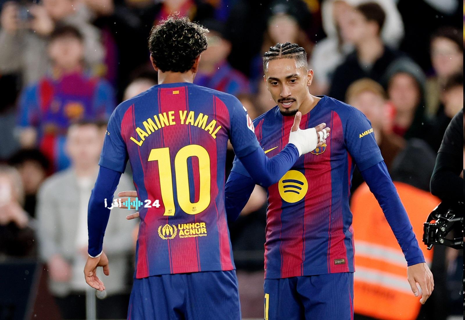 تشكيلة برشلونة المتوقعة لمواجهة إلتشي في الجولة 22 من الدوري الإسباني 2025-26