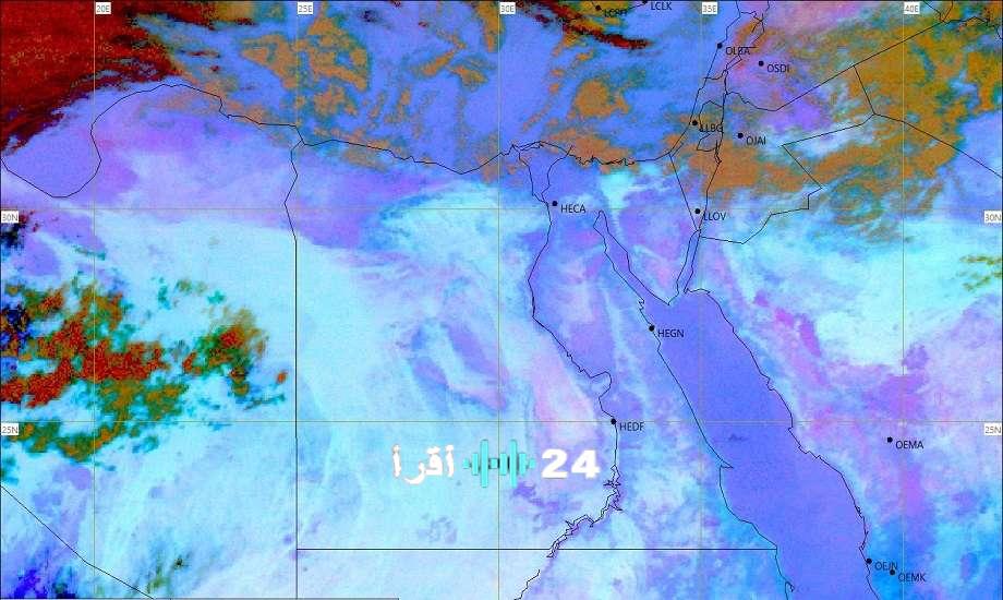حالة الطقس في مصر اليوم تتضمن ليالي شديدة البرودة ورياحًا نشطة على السواحل