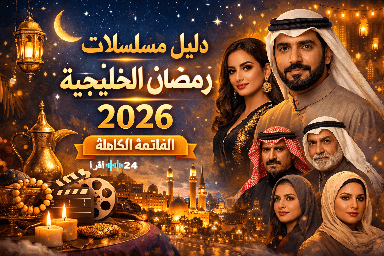 مسلسلات رمضان الخليجية 2026 الدليل الشامل والقائمة الكاملة