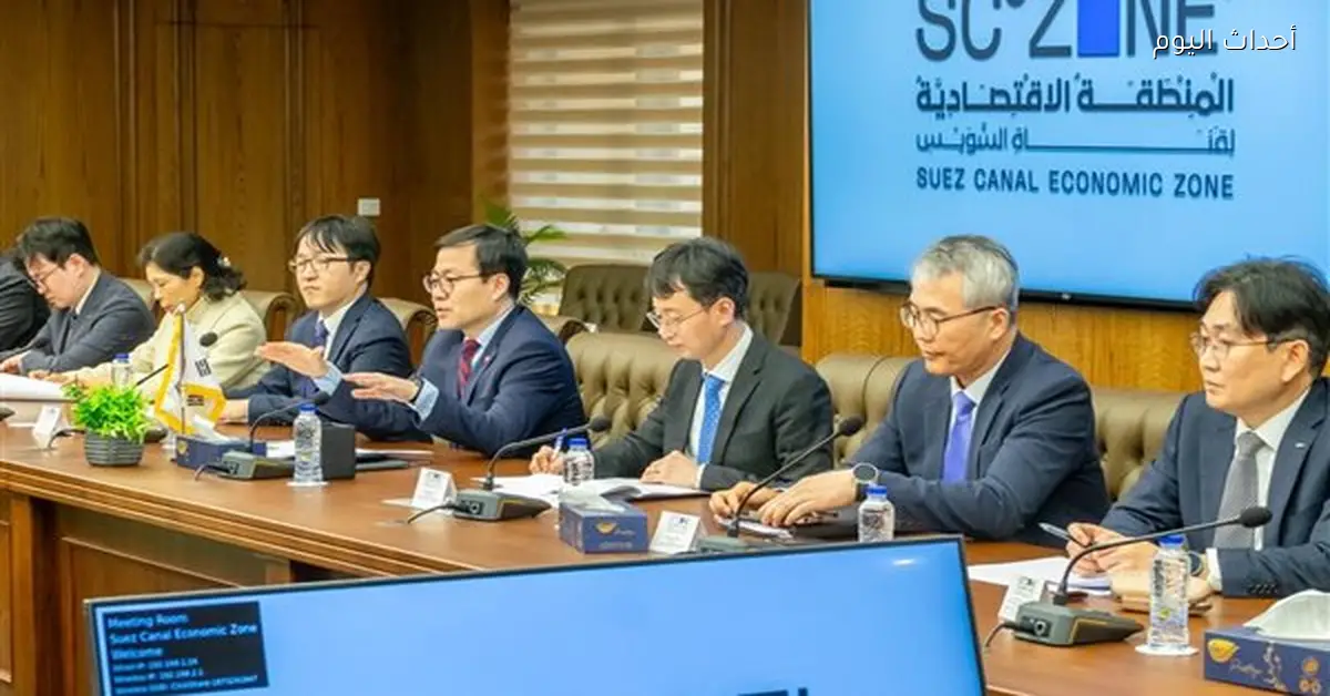 «تعاون استراتيجي مرتقب» رئيس قناة السويس يتباحث مع وزير التجارة الكوري لتعزيز الشراكات التجارية