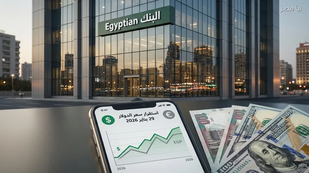 «نظرة اقتصادية» الدولار في مصر الخميس 29 يناير 2026 ومدى تأثره بالصراع الجاري في إيران