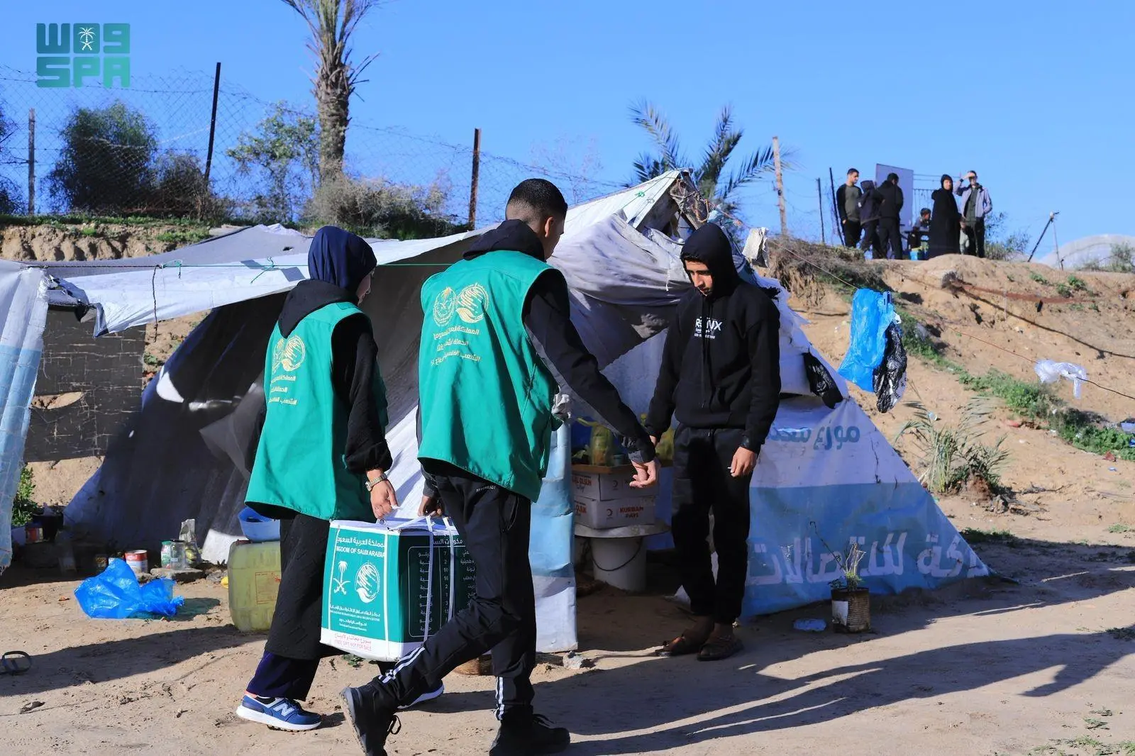 قافلة إغاثية جديدة من سلمان للإغاثة تدخل قطاع غزة