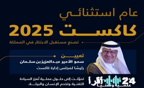 “كاكست” 2025: إنجازات علمية وتقنية تعزز موقع المملكة على الساحة العالمية