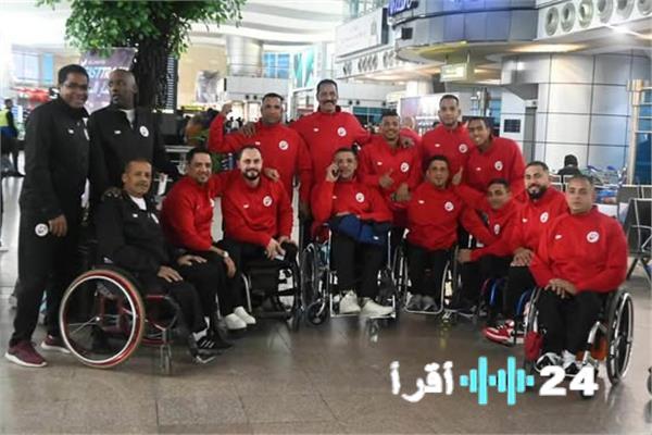 صدام مرتقب بين منتخب مصر ومنتخب سوريا في بطولة كرة السلة على الكراسي المتحركة العربية في الكويت