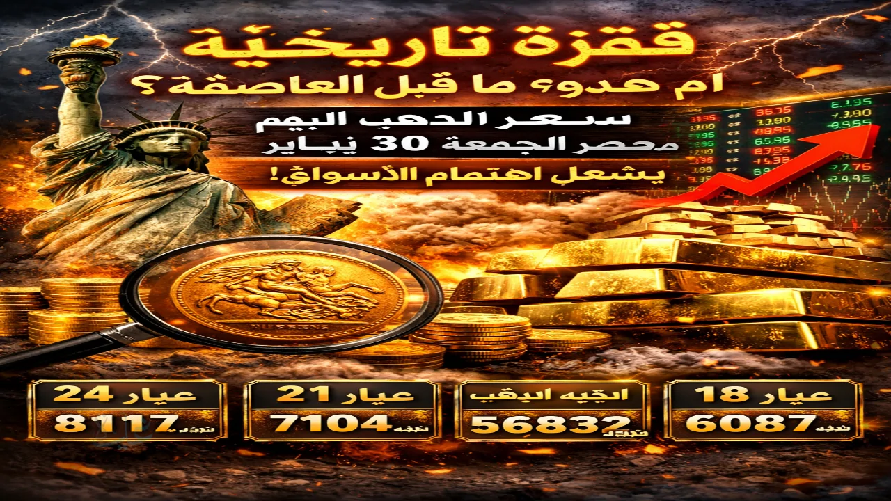 صدمة سعر الذهب اليوم في مصر تهز الأسواق: ترقب بين قفزة قياسية وانهيار غير مسبوق