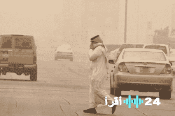 موجة غبار ورياح قوية تجتاح منطقة نجران