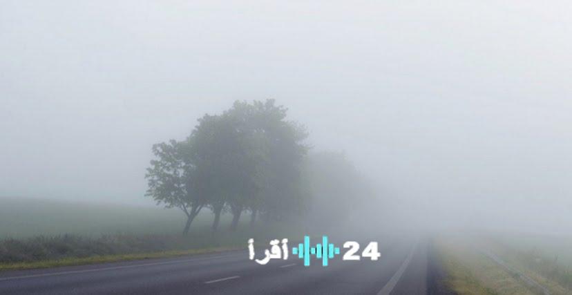 ضباب محلي كثيف يسيطر على السواحل والمنخفضات خلال الساعات المتأخرة من الليل