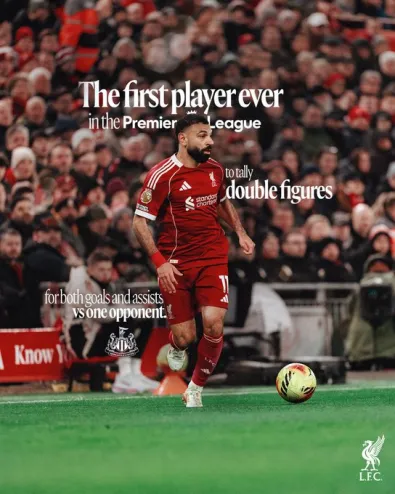 صلاح يكسر حواجز التاريخ بالبريميرليج وليفربول يحتفل بالإنجاز