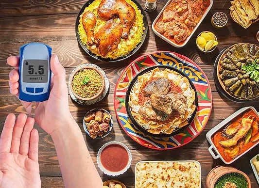 «لصيام آمن وصحة مستدامة» الدليل الشامل لصيام مرضى السكري في رمضان: استراتيجيات غذائية وطبية أساسية لتجنب المخاطر