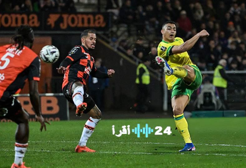 تشكيل نانت الرسمي لمواجهة موناكو في الدوري الفرنسي مصطفى محمد بديلا