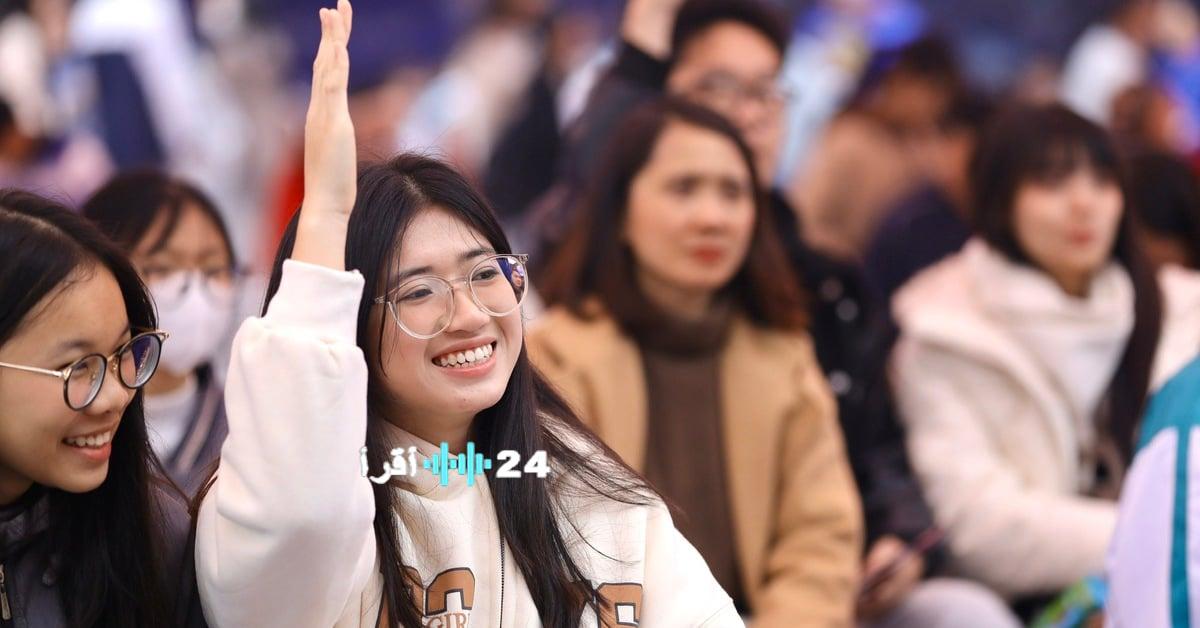 فتح باب التسجيل لاختبار القدرات في جامعة هانوي الوطنية