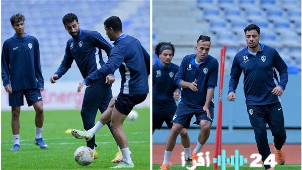 الزمالك يختتم استعداداته لمواجهة زيسكو بتدريب مكثف في زامبيا