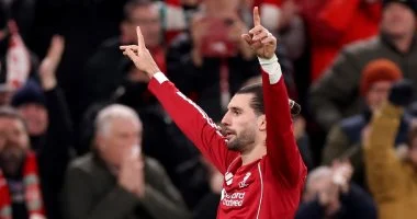ليفربول ضد مانشستر سيتي سوبوسلاي يشعل القمة بهدف صاروخي