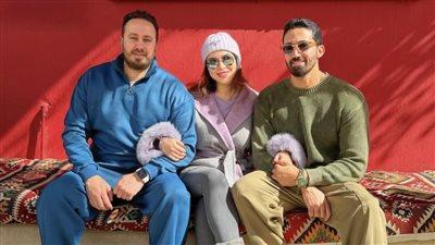 ظهور لافت لـ مي عز الدين وأحمد تيمور يحسم الجدل حول شائعات الحمل