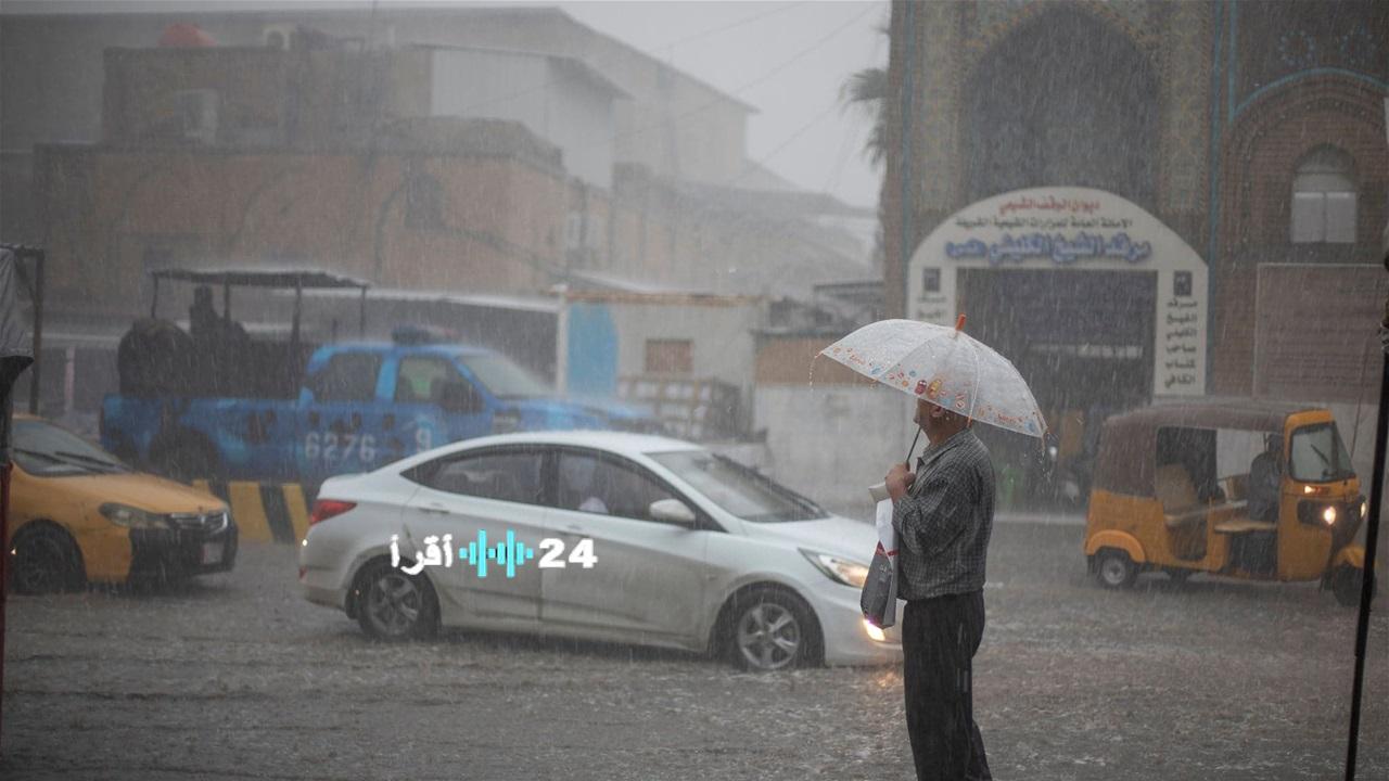 حالة الطقس تتسم بالتقلبات مع هطول أمطار وغبار وارتفاع درجات الحرارة