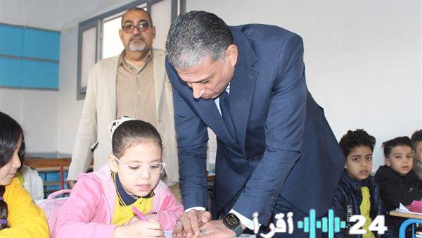 مدير تعليم الجيزة يوجه تنبيهات هامة بعد جولته المفاجئة في مدارس جنوب الجيزة وبولاق الدكرور