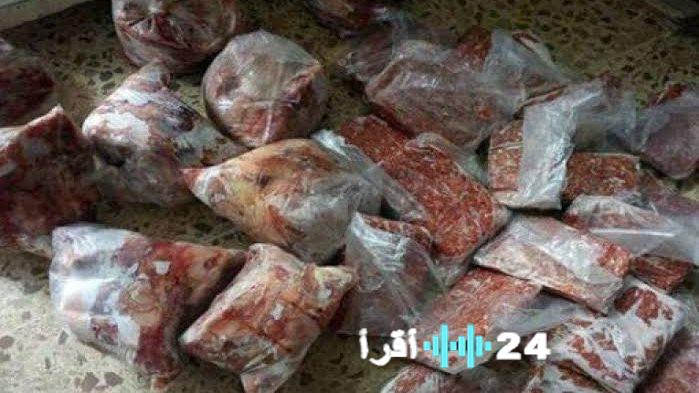 ضبط 485 كيلو من اللحوم والدواجن والرنجا غير صالحة للاستهلاك الآدمي في محافظة الغربية