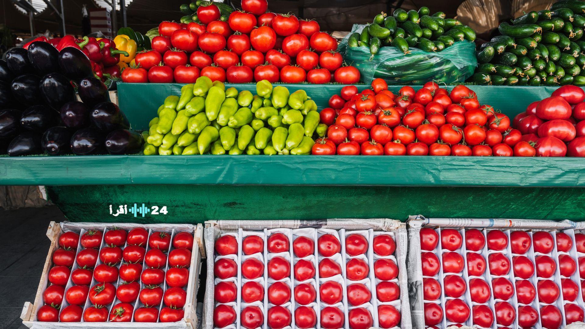 2368 طناً من الخضار تصل إلى السوق المركزي اليوم – موقع الأول نيوز الإخباري