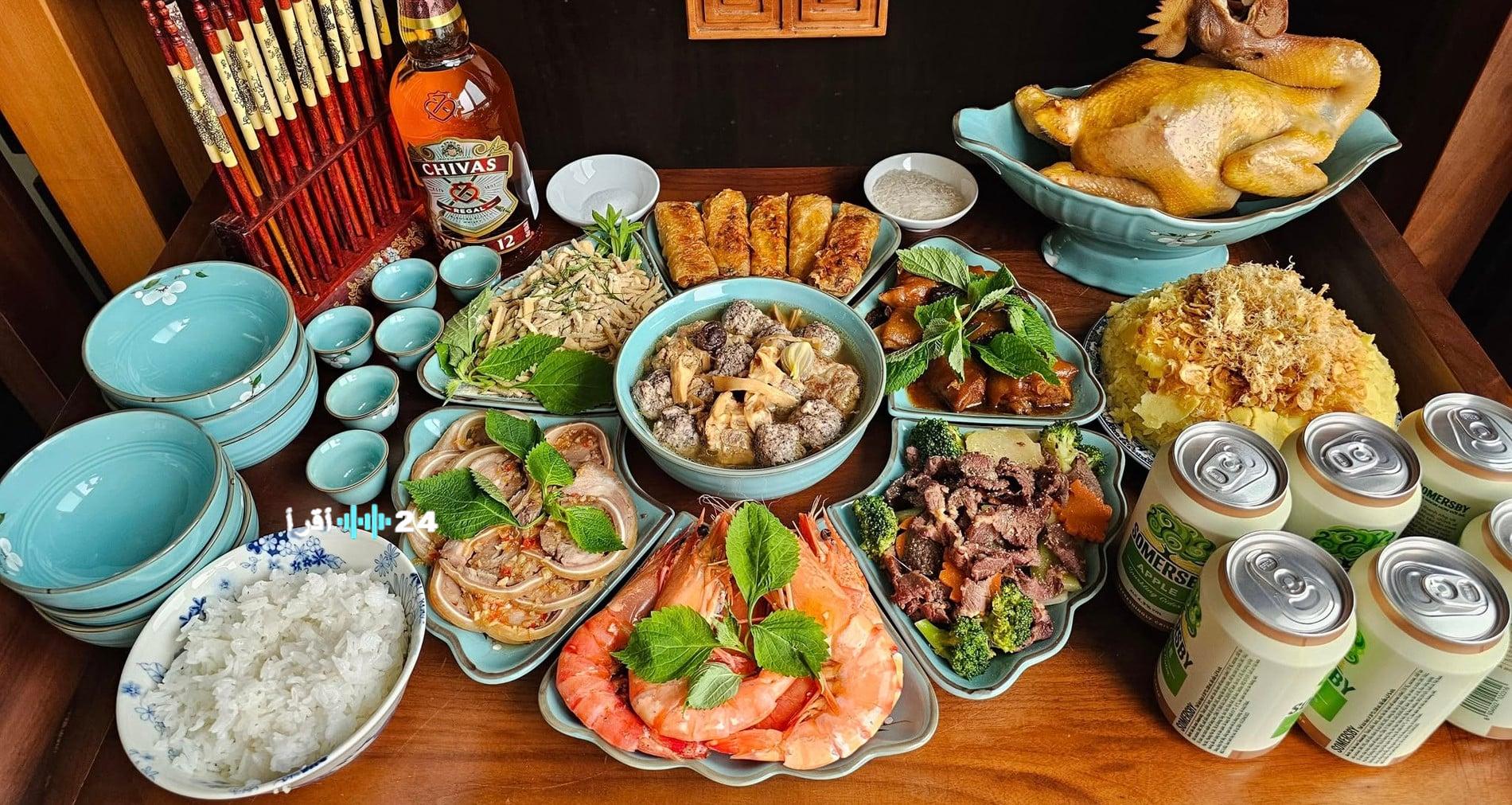 قرابين مميزة للاحتفاء باليوم الأول من السنة القمرية الجديدة 2026