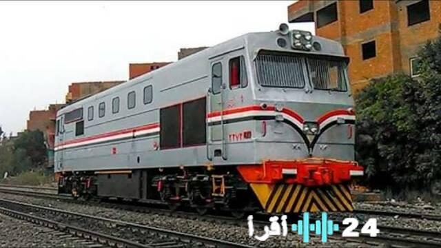 سقوط بوجي قطار بضائع بساحة محطة بني سويف