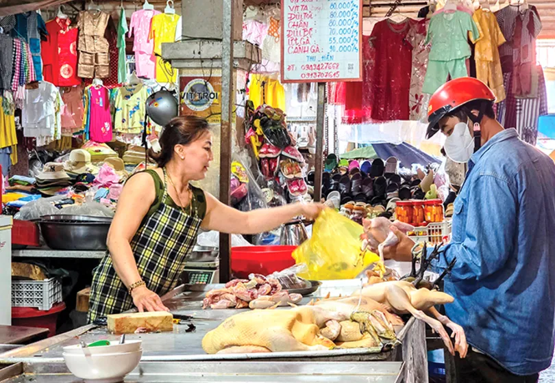 زيادة توفر إمدادات الطعام الطازج في الأسواق المحلية