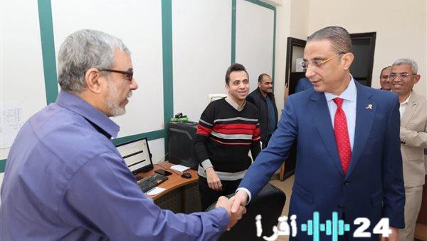 محافظ الجيزة يدفع ملف استرداد أراضي الدولة ويطالب بتسريع معدلات الإنجاز