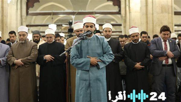الأزهر يختار الطالب محمد قابيل إمامًا للمصلين في الجامع الأزهر رغم صغره في السن