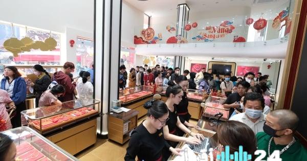 باو تين مان هاي تُقرّ سياسة جديدة لبيع الذهب بزيادات 0.1 تايل بدءًا من اليوم