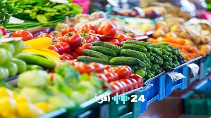 أسعار الخضار في السوق المركزي يوم الأربعاء تبدأ من 80 قرشاً