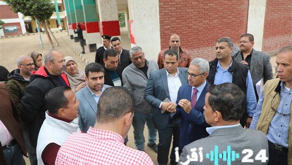 محافظ بني سويف يحيل قيادات مدرسة الواسطى الصناعية العسكرية للتحقيق
