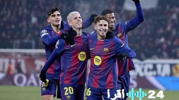 برشلونة يواجه نيوكاسل في ثمن نهائي دوري الأبطال مواعيد الذهاب والإياب