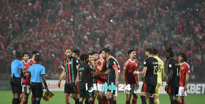 كاف يعلق لأول مرة على أحداث مباراة الأهلي والجيش الملكي