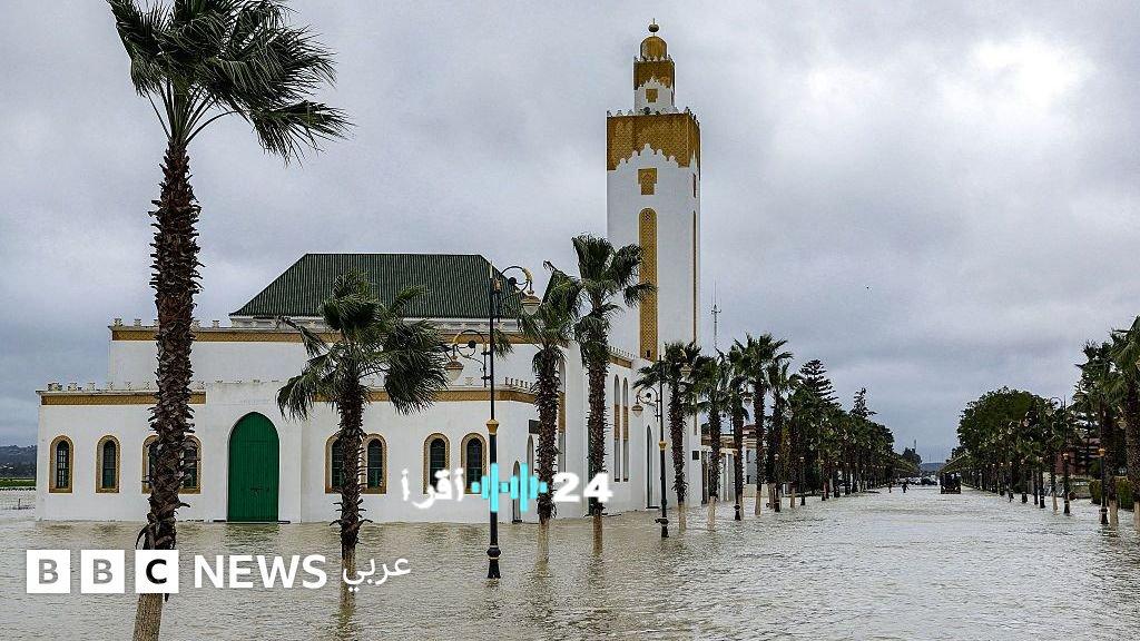 فيضانات تهدد القصر الكبير وتحولها إلى مدينة أشباح بعد إجلاء أكثر من 20 ألف شخص وإغلاق المداخل من السلطات
