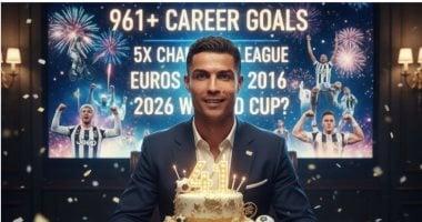 كريستيانو رونالدو في عيد ميلاده الـ41 يطارد حلم كأس العالم وألف هدف تاريخي