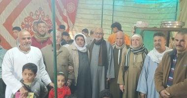 500 وجبة من الأرز واللحم والخضروات للإفطار في قرية كفر بلمشط بالمنوفية