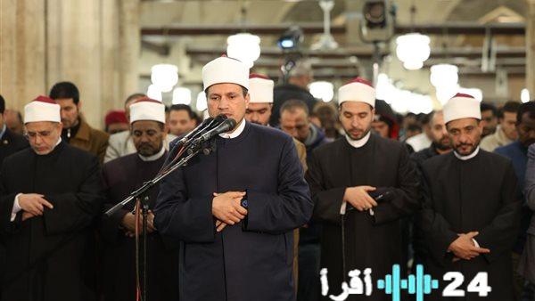 اللهم حرِّر المسجد الأقصى دعاء يتردد في سادس ليالي رمضان من أروقة الجامع الأزهر