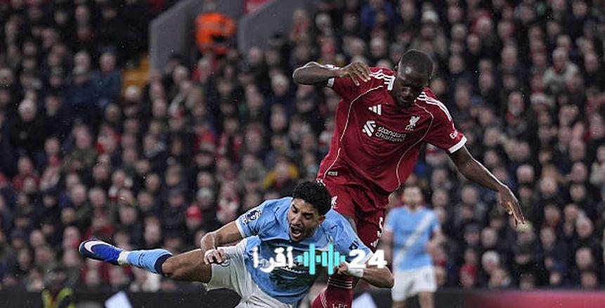 صدمة تقييم عمر مرموش أمام ليفربول هل يغضب جوارديولا من الفرعون