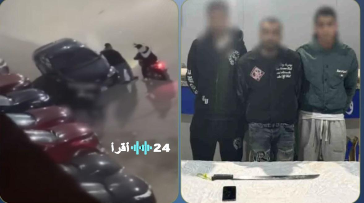 «قبضة العدالة» سقوط متورطين في جريمة اعتداء وسرقة شاب بالبساتين